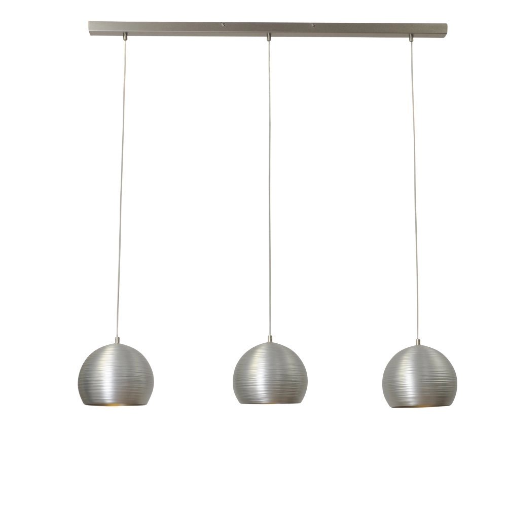Dining table lamp Concepto 3x20 metallic gray