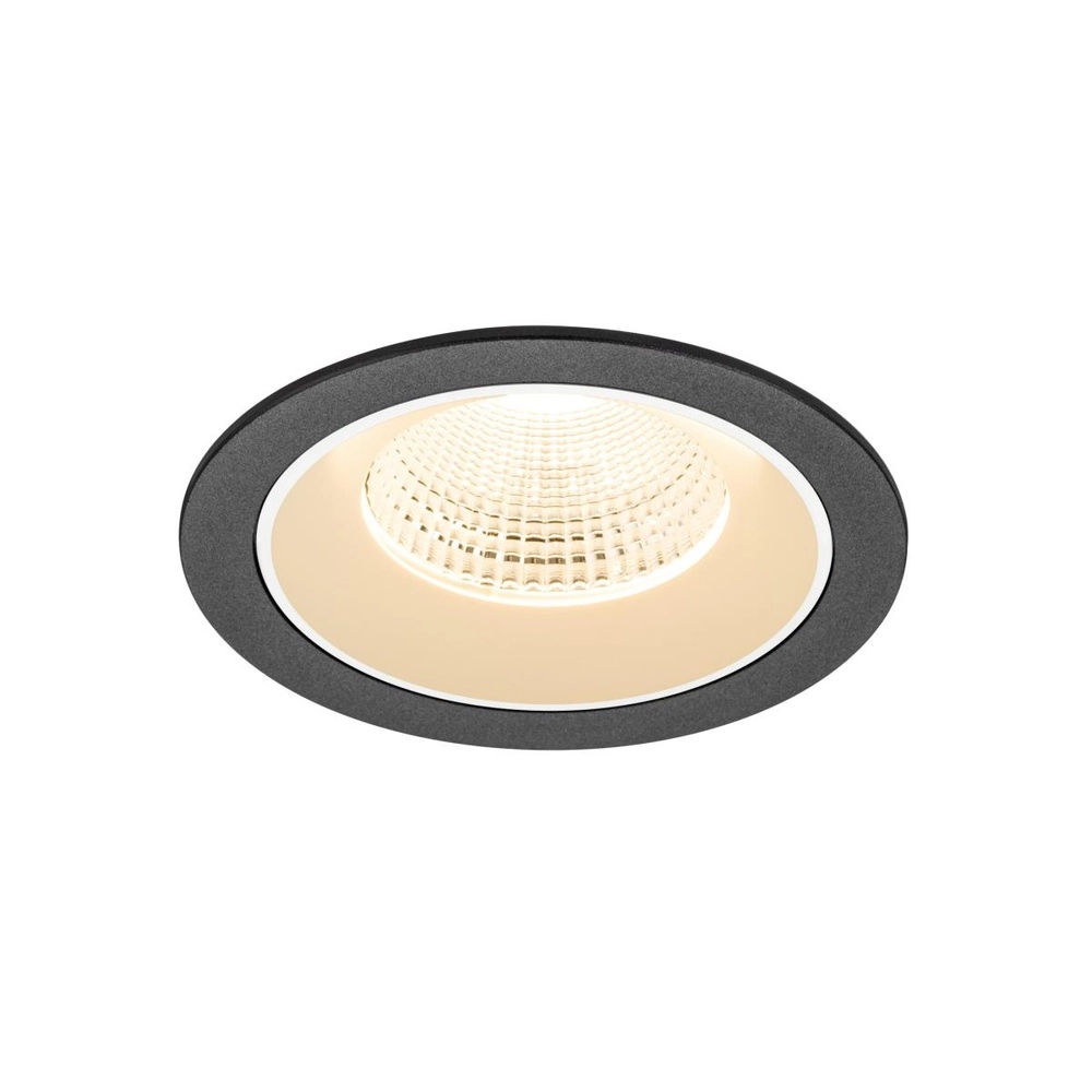 Recessed spotlight Numinos L black/white 2700K - 55deg