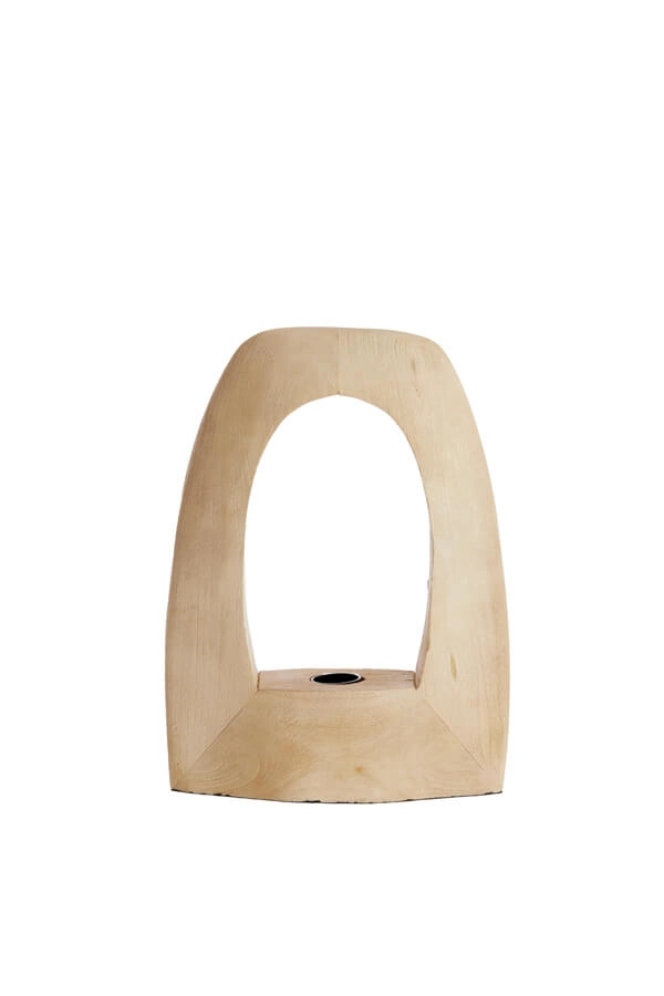 Wooden table lamp Carini 17 x 35cm Light & Living 8717807701239