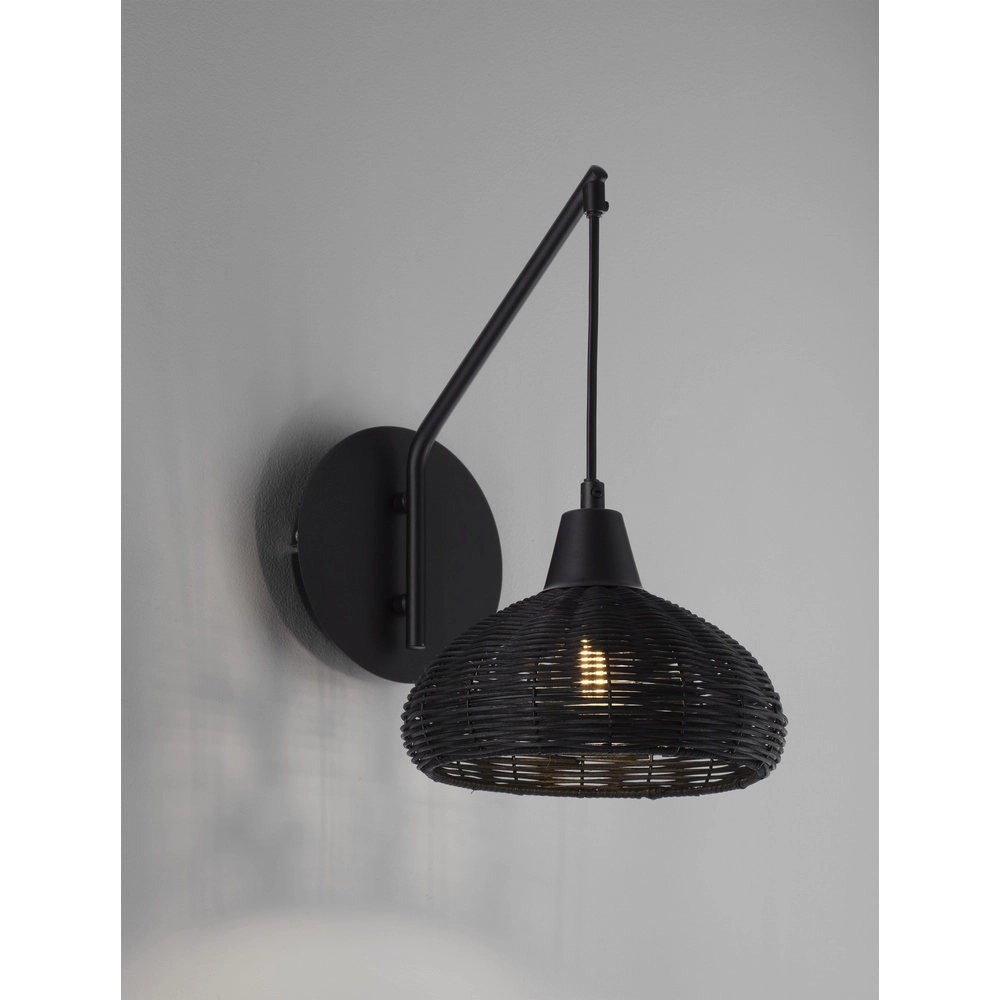 Wall lamp Fado black Lyora 5212017453020