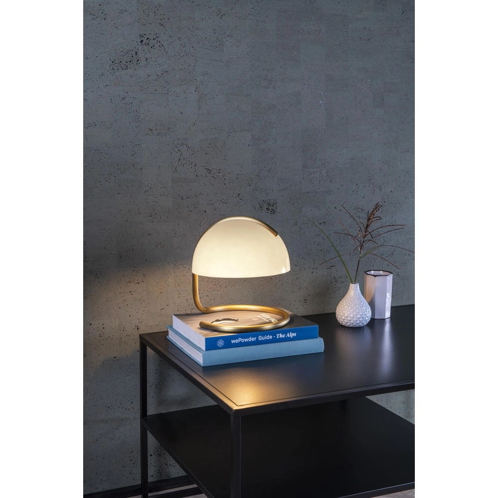 Classic table lamp Cato white Lucide 5411212460851