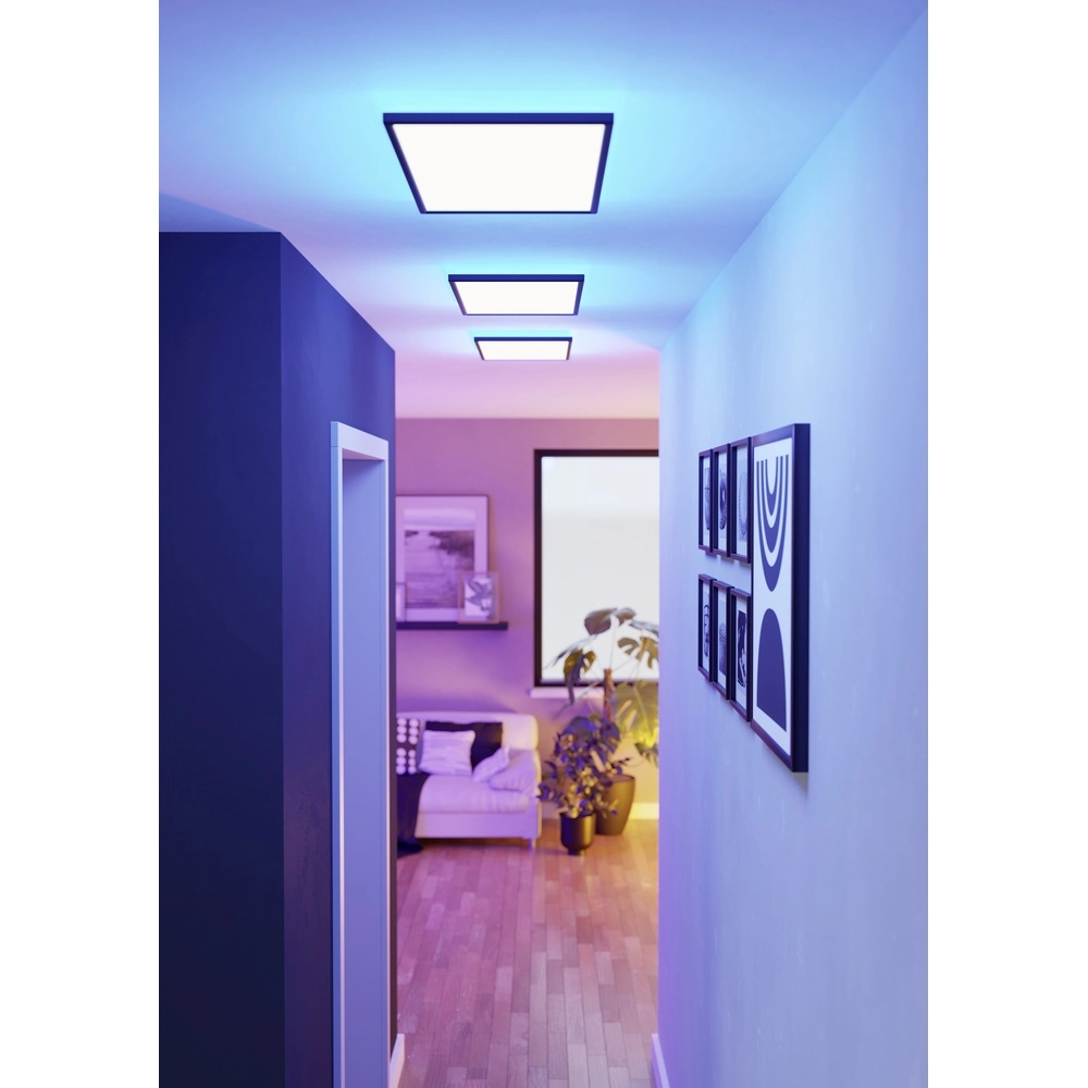 Smart bathroom lamp Rovito-Z Square - Black - 57x30cm Eglo 9008606329762