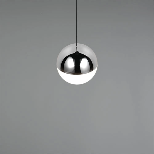 Pendant lamp Senta chrome Trio 4017807685800