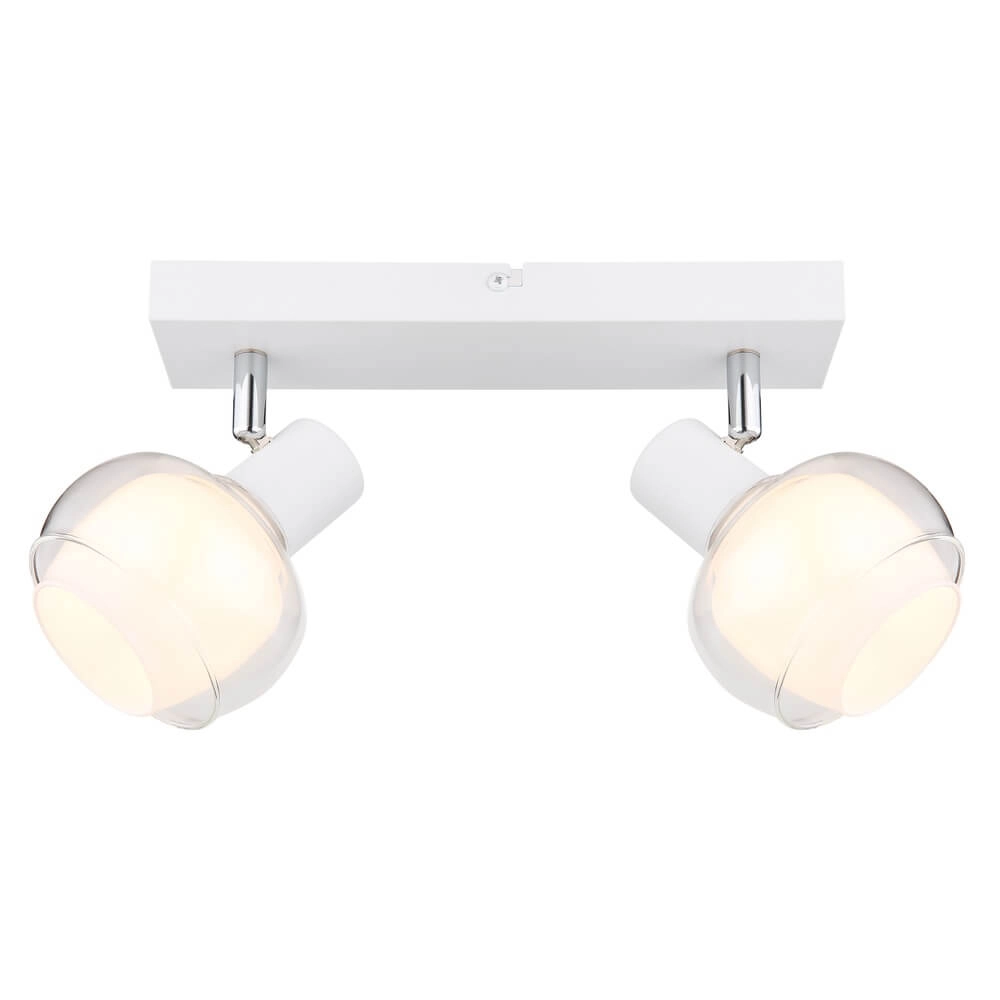 White ceiling lamp Tokki 2-light Globo 9007371446049