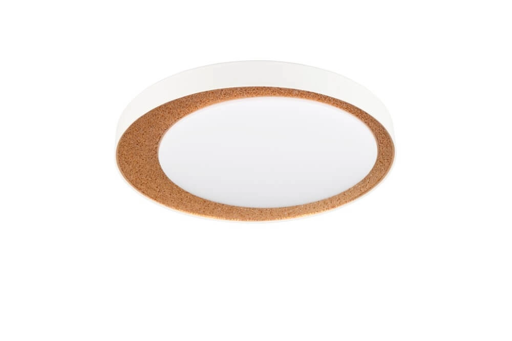 Beautiful LED ceiling light Aleta Ø 45cm - gold Trio 4017807616750