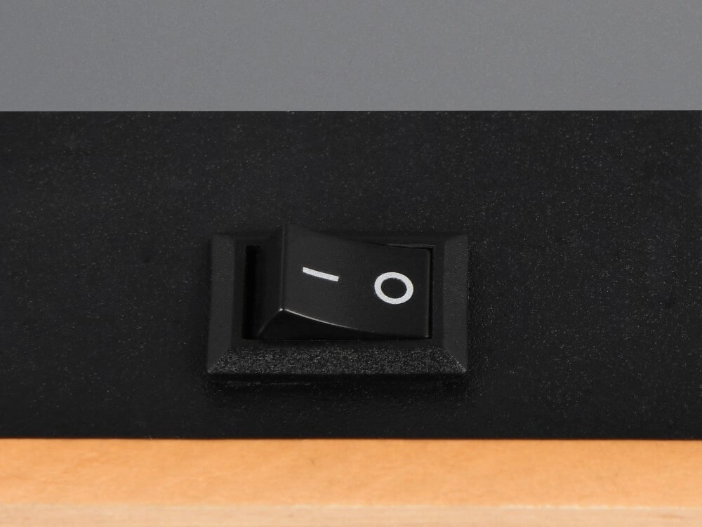 Design wall lamp Pierre black with wood Trio 4017807638158