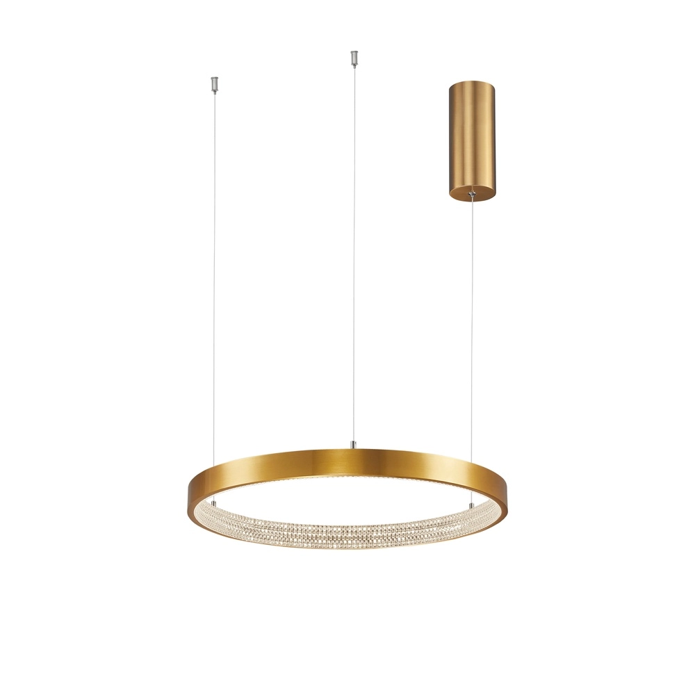 Pendant lamp Preston gold Ø 40cm
