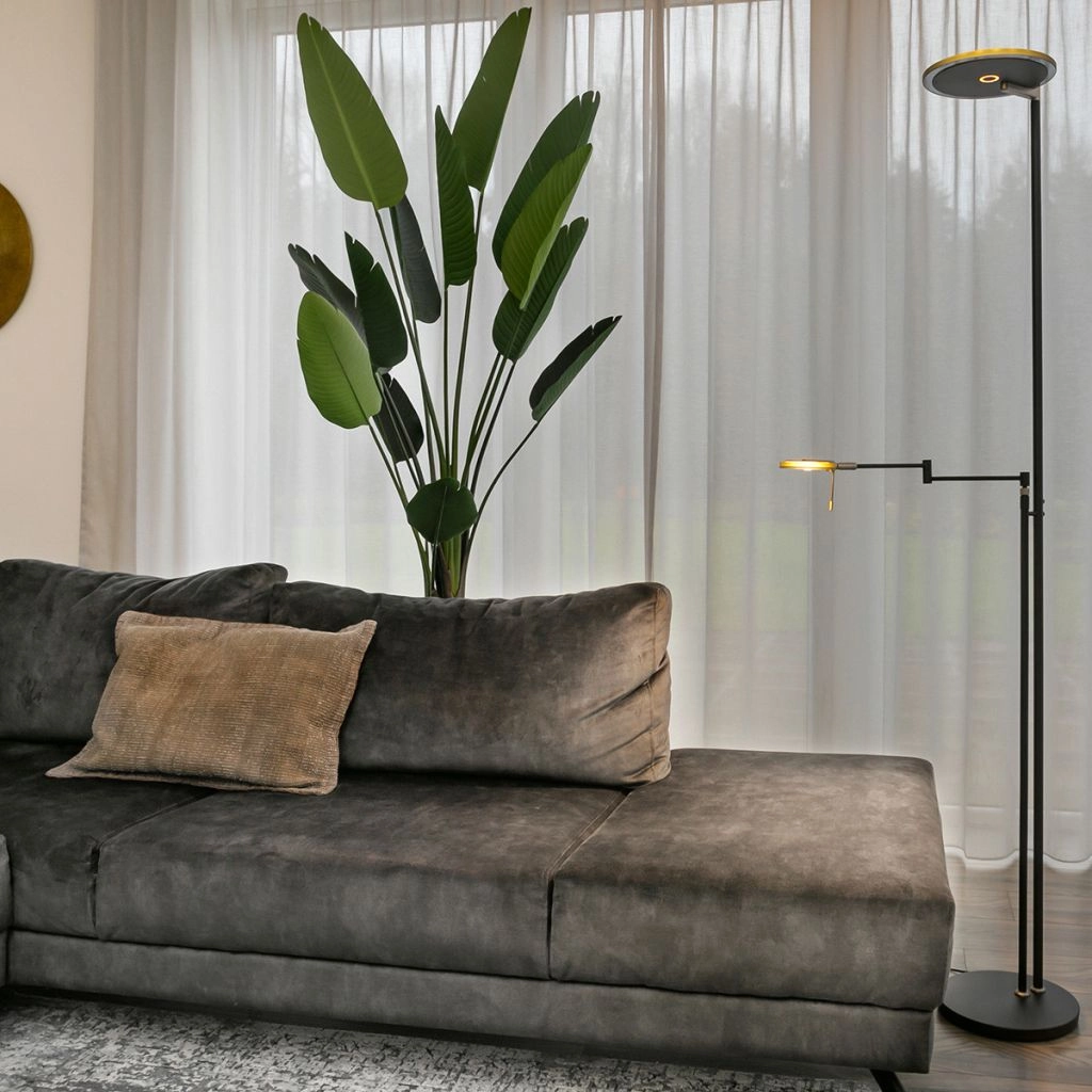 Modern reading lamp Turound Black Steinhauer 8712746132106