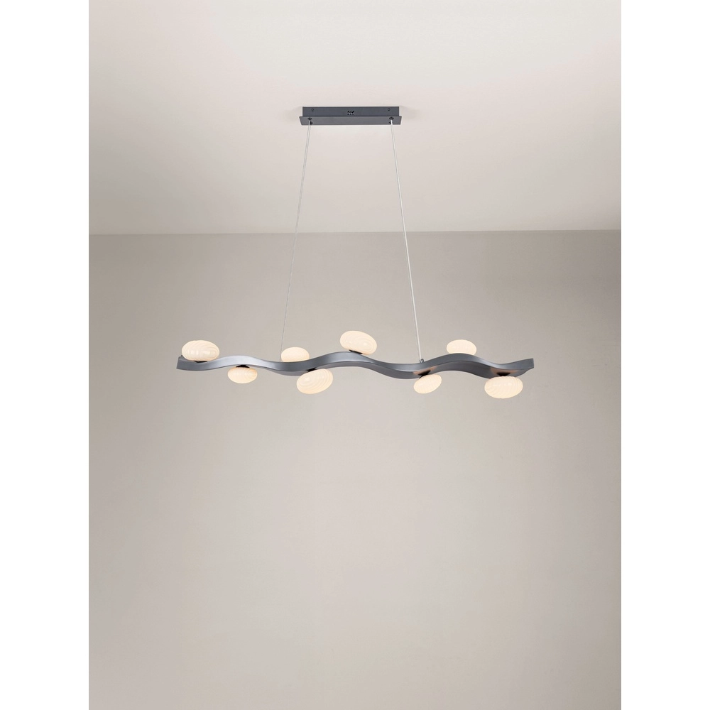 Black pendant lamp Severo Design Lyora 5212063500372
