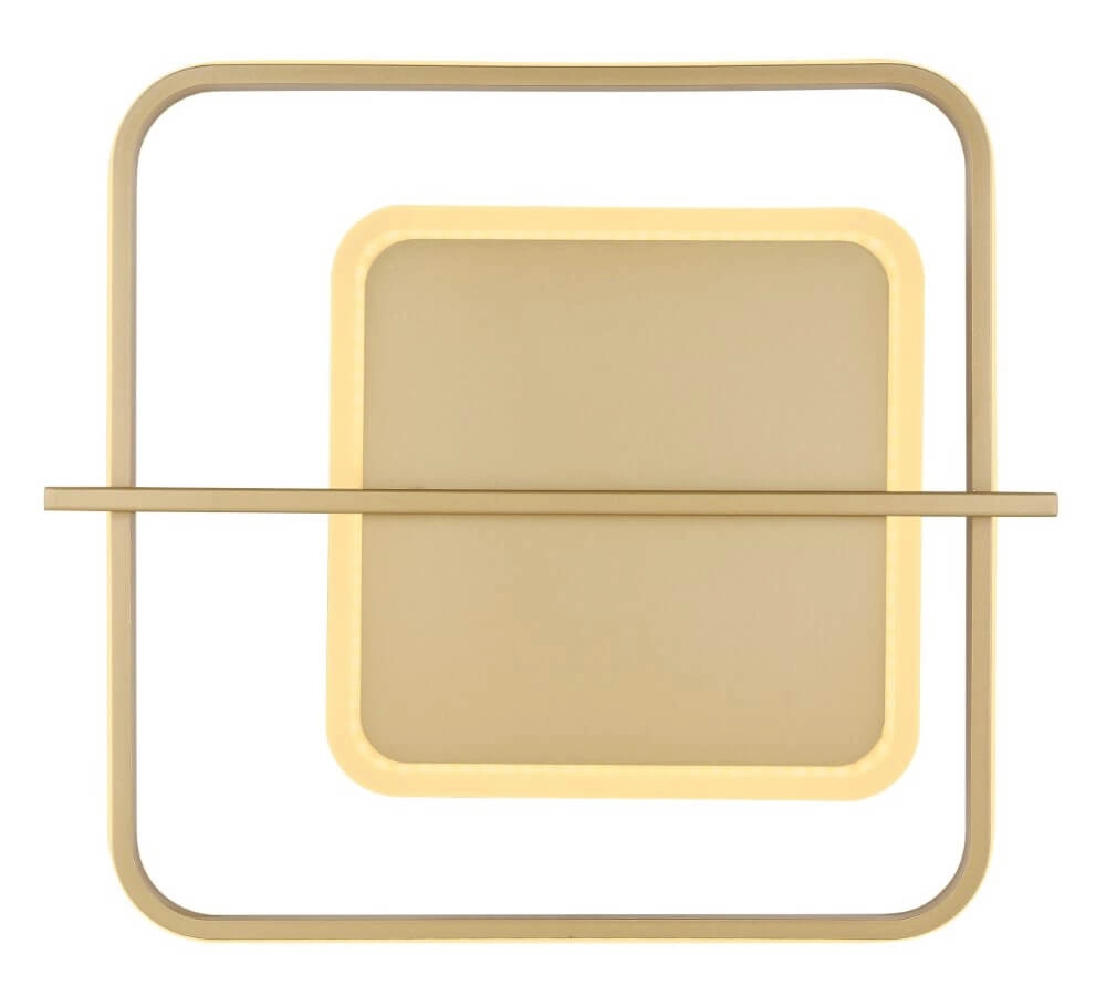 Golden ceiling lamp Reball square Globo 9007371435791