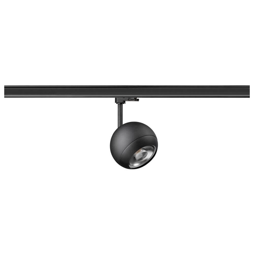 Spot for rail Light Eye 150 black Ø 15cm 3-phase SLV 4024163295420