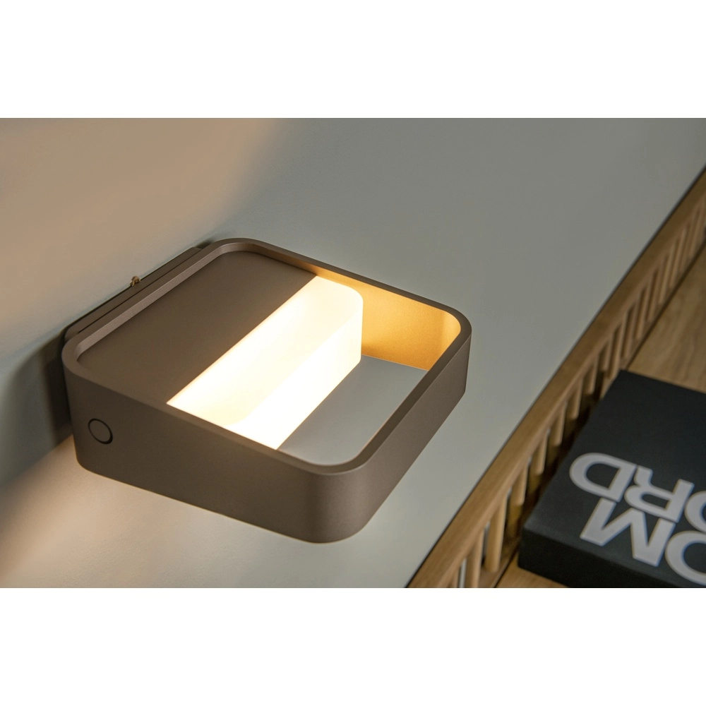 Led wall lamp Silvi Champagne Premium by Lucide 5411212234421