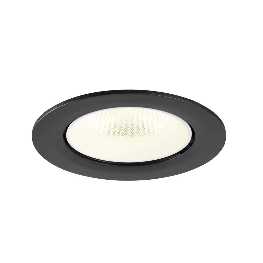 Recessed spotlight Numinos Gimble L black/white 4000K - 40deg SLV 4024163310116