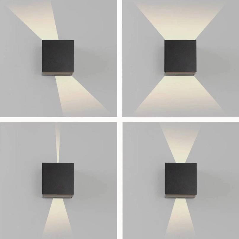 Wall spotlight Reach Champagne Up & Down KS Verlichting 8714732785709