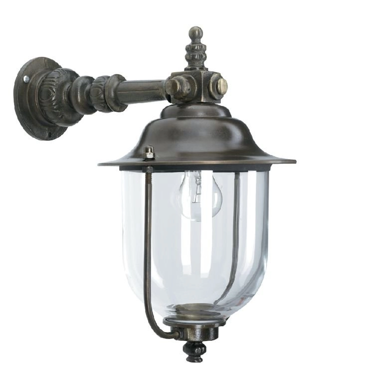 Country Wall Lamp Lindau 40cm bronze brown KS Verlichting 8714732728409