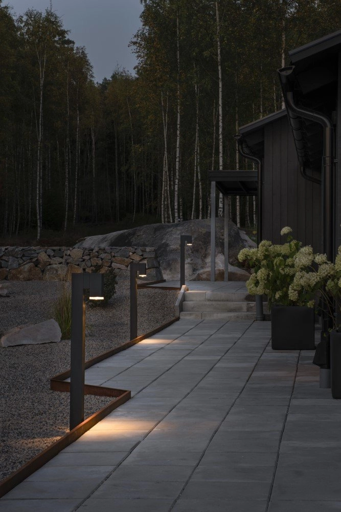 Path lighting Antares 100cm black KonstSmide 7318304147509