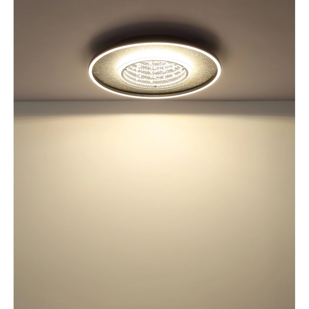 Ceiling lamp Mirrora black Ø 51,5cm Globo 9007371569854