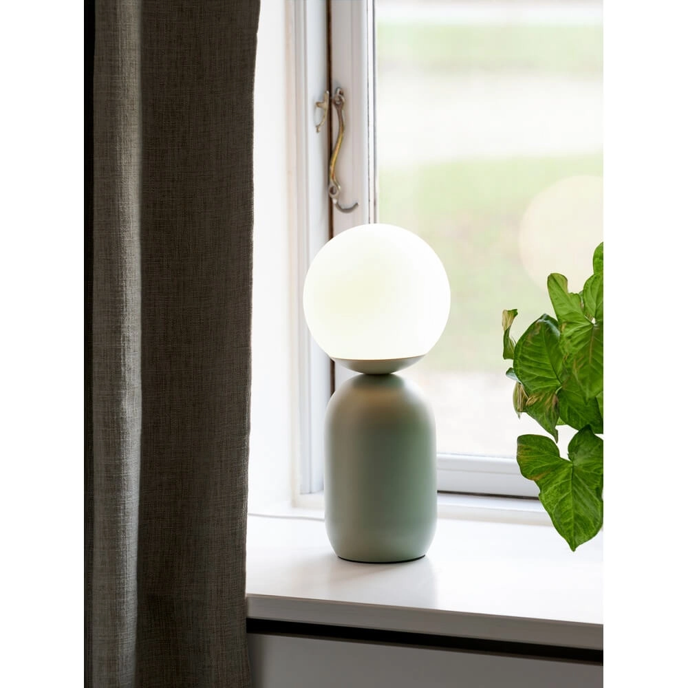 Table lamp Notti Green with white Nordlux 5704924011597