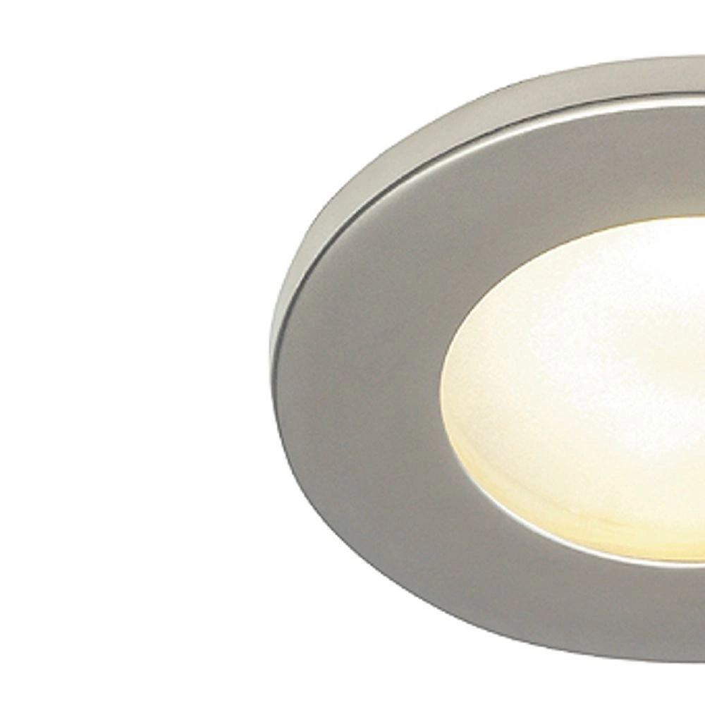 Recessed spotlight Dolix Out GU10 Round For outdoor titanium SLV 4024163194853