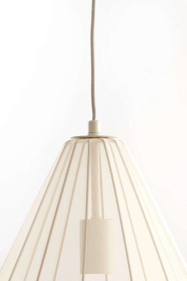 Japandi pendant lamp Itela cream Ø 28cm Light & Living 8717807702748