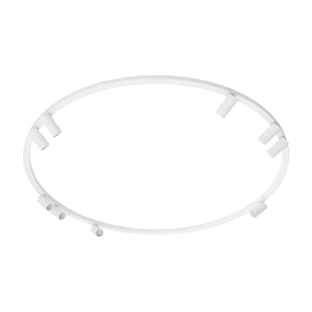 Circle surface-mounted spotlights Fourty 9x GU10 - white Lyora 5903139119511