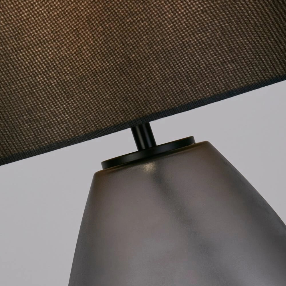 Table lamp Devon black with hood Searchlight 5053423273297