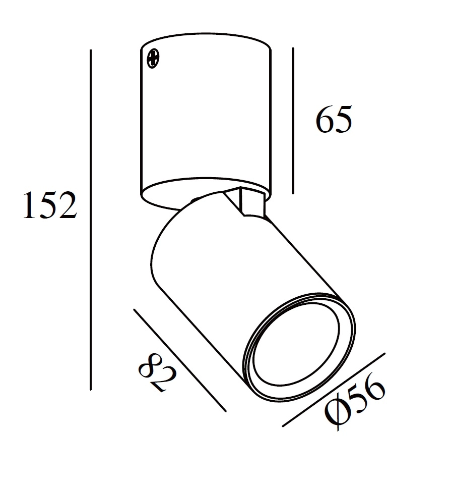 Mat gold surface spotlight Parma adjustable aluminium ø 5.6cm
