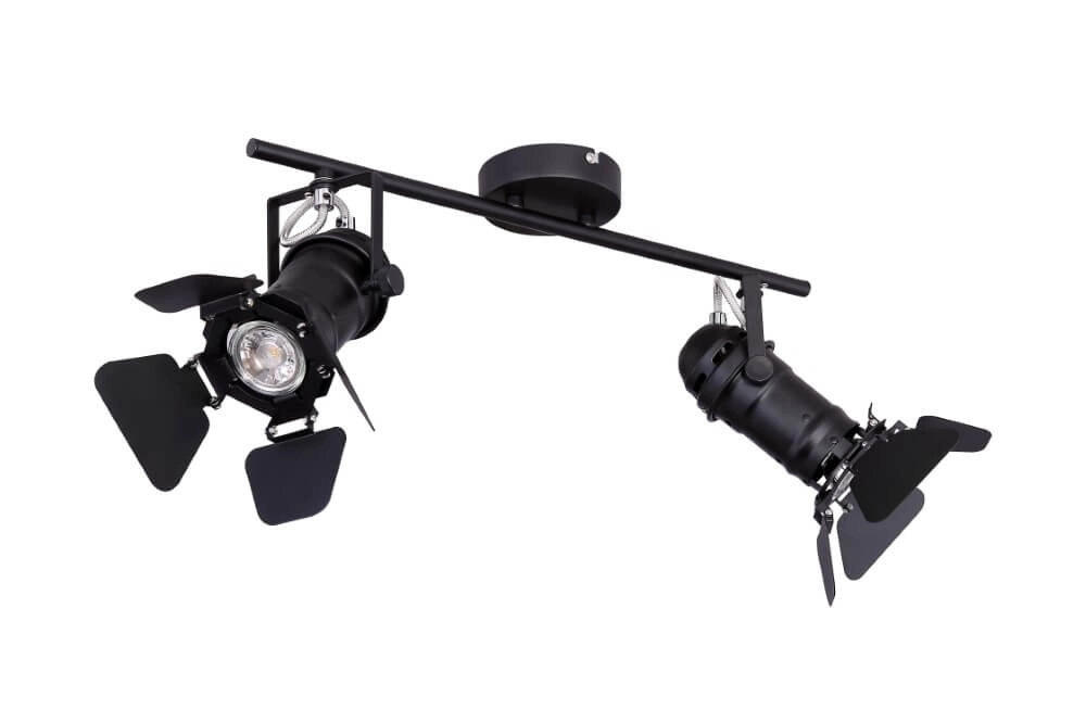 Black ceiling lamp Egon Globo 9007371395651