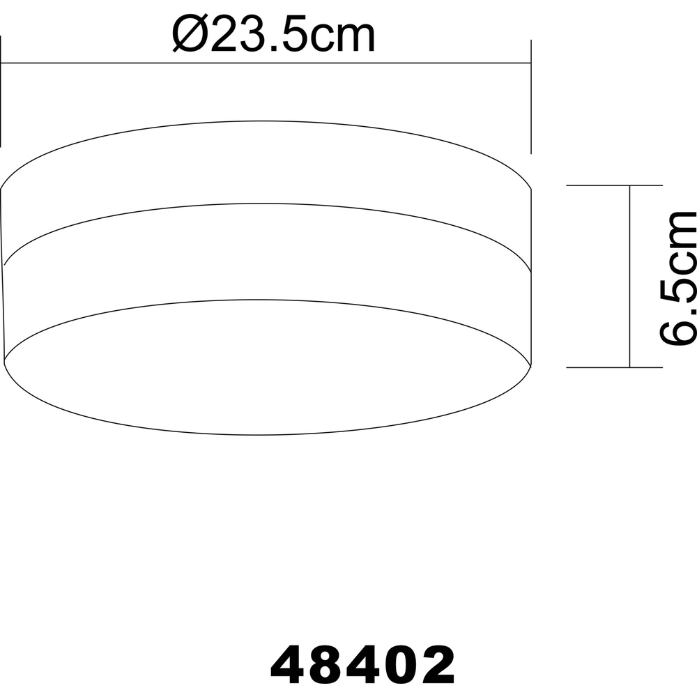 Nickel ceiling lamp Opal Ø 24cm Globo 9007371163458