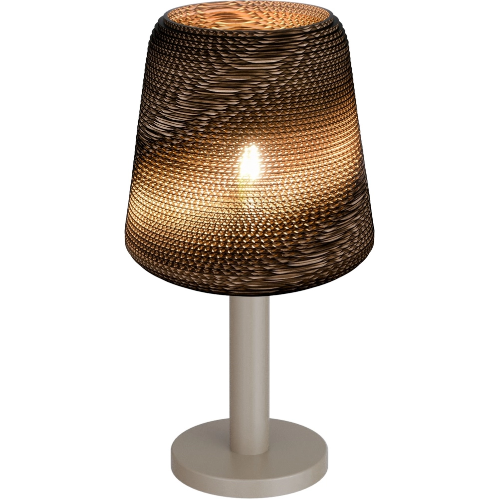 Table lamp Carta Moody Ø 34cm Think Paper shade - sand