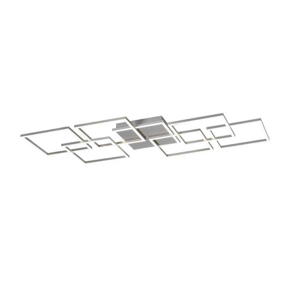 Modern ceiling lamp Q-Inigo rectangular