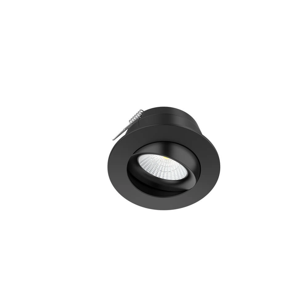 Led recessed spotlight Tevo black - 2700K Lyora 4255805301593