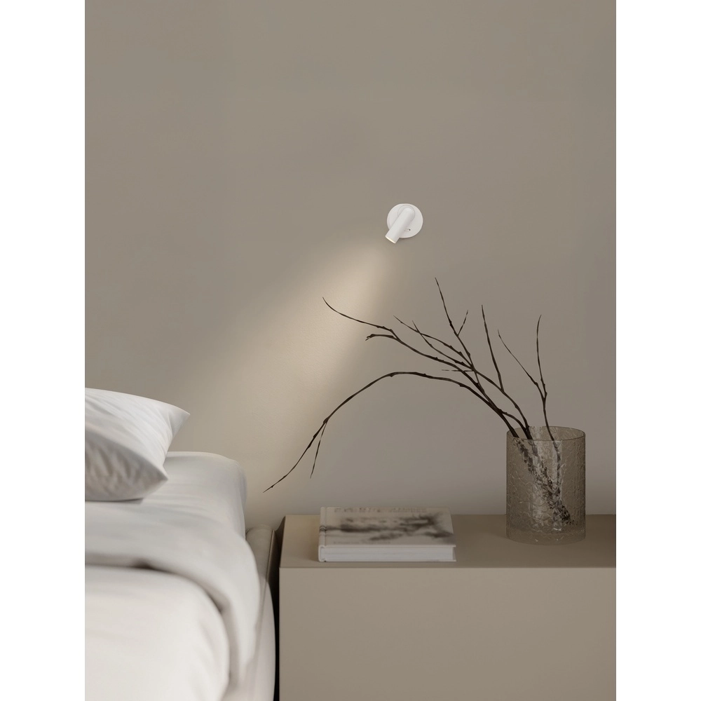 Bedside lamp Pictor white Lyora 5212017472335