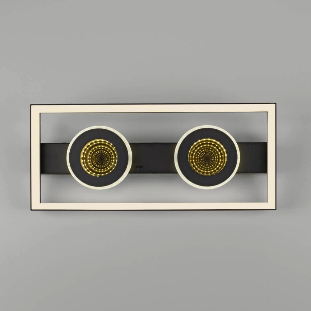 Rectangular ceiling lamp Traforo double Paul Neuhaus 4012248384893
