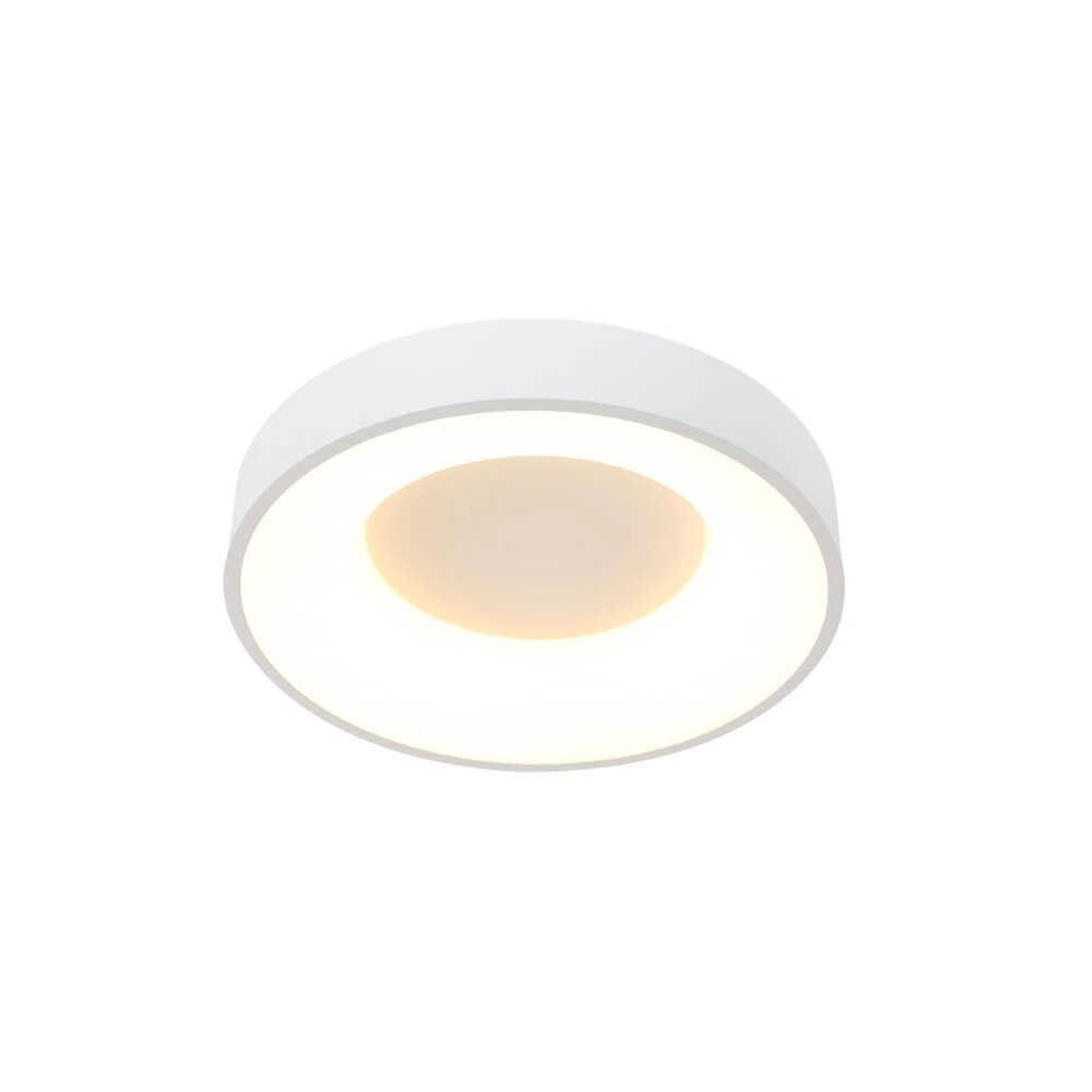 White ceiling lamp with LED Ringlede Ø 30cm Steinhauer 8712746135763