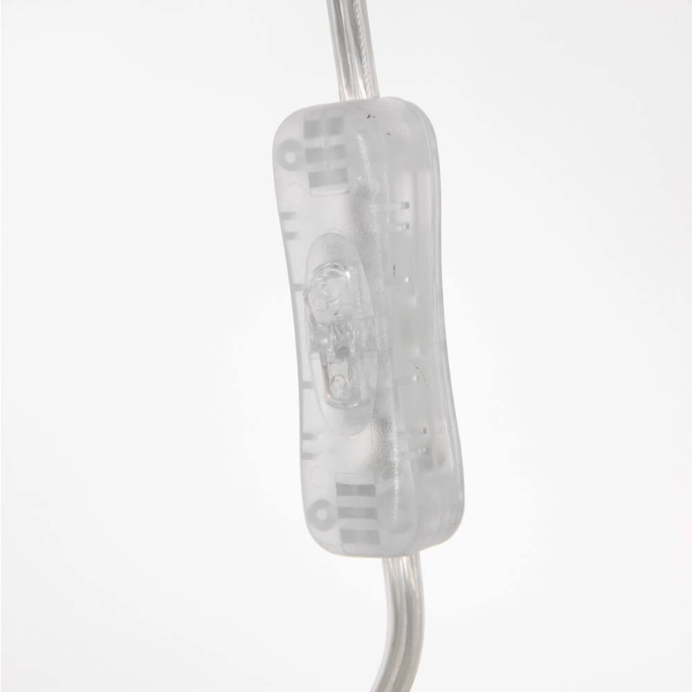 Wall arc lamp Sparkled Stainless steel with taupe velvet shade Steinhauer 8712746146165