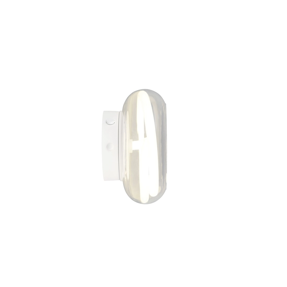Design wall lamp Tarsia white Ø 21.5cm Trio 4017807683301