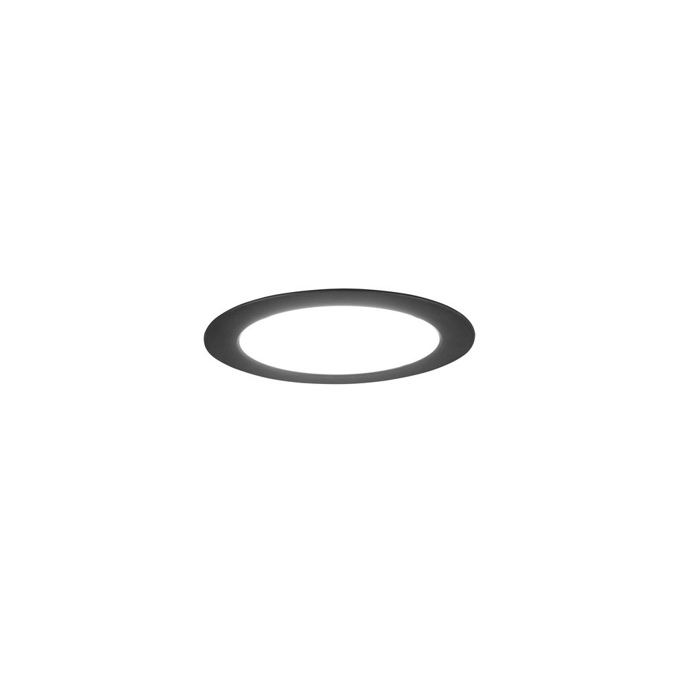 Recessed spotlight Ural black Ø 22,1cm Trio 4017807711479