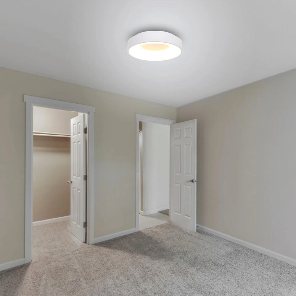 White ceiling lamp with LED Ringlede Ø 30cm Steinhauer 8712746135763