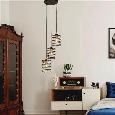 Pendant lamp Spring Vide Searchlight 5053423185729