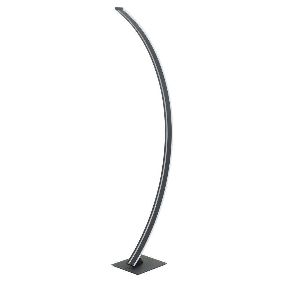 Design floor lamp Novara black 150cm