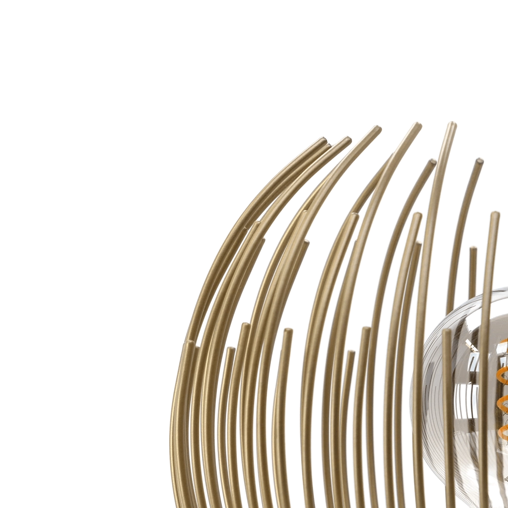 Golden table lamp Venezuela Eglo 9008606242801