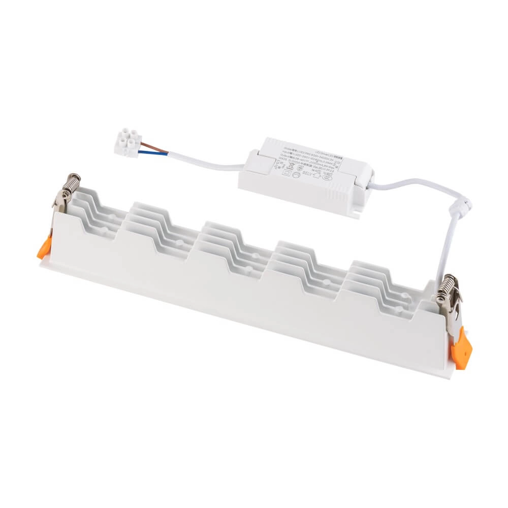 White recessed spotlight Midi Led 10x1 LEDs - 3000K Lyora 5903139100458