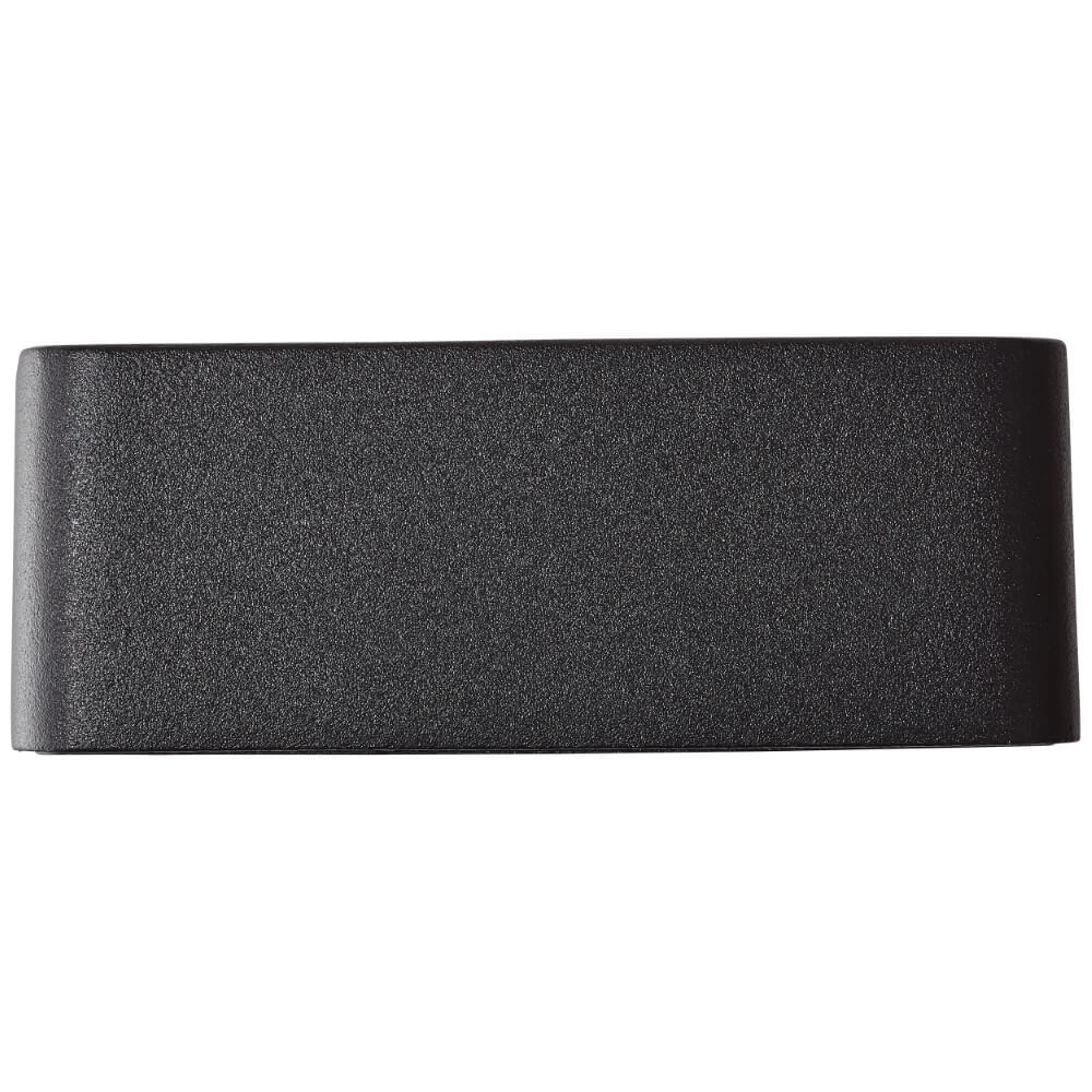 Wall lamp Golda 12cm black Brilliant 4004353349256