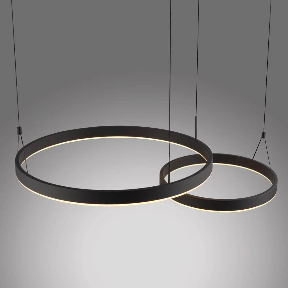 Design pendant lamp Esko black Paul Neuhaus 4012248384565
