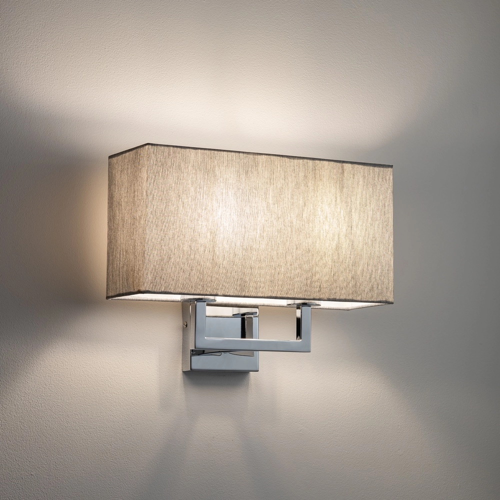 Wall lamp Hotel Mood 35.5cm grey