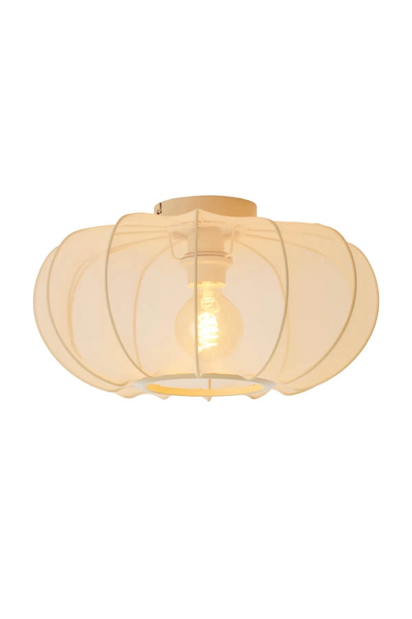 Japandi ceiling lamp Plumalia Ø 40cm