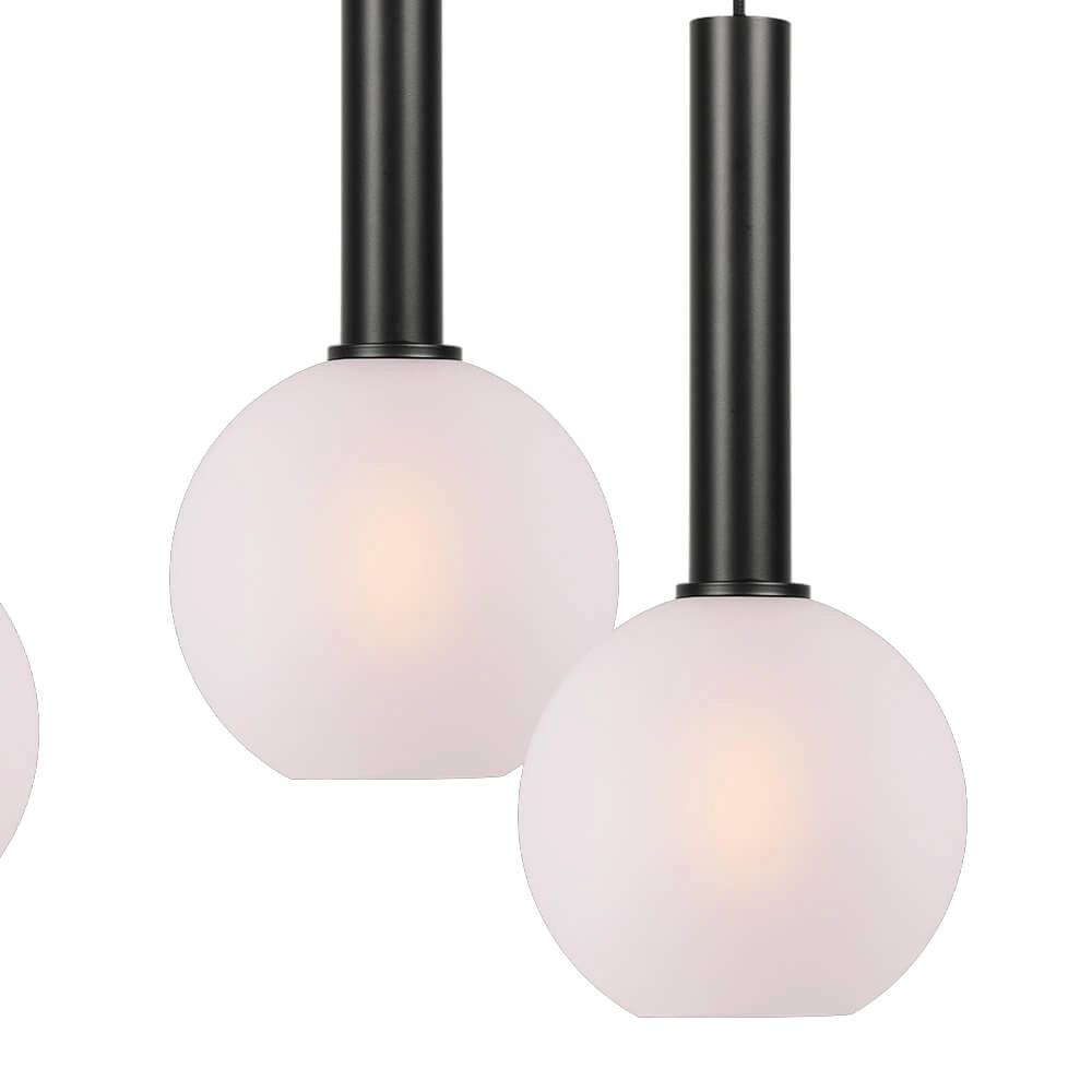 6-light hanging lamp Bella 2 with white glass Masterlight 8718121344447