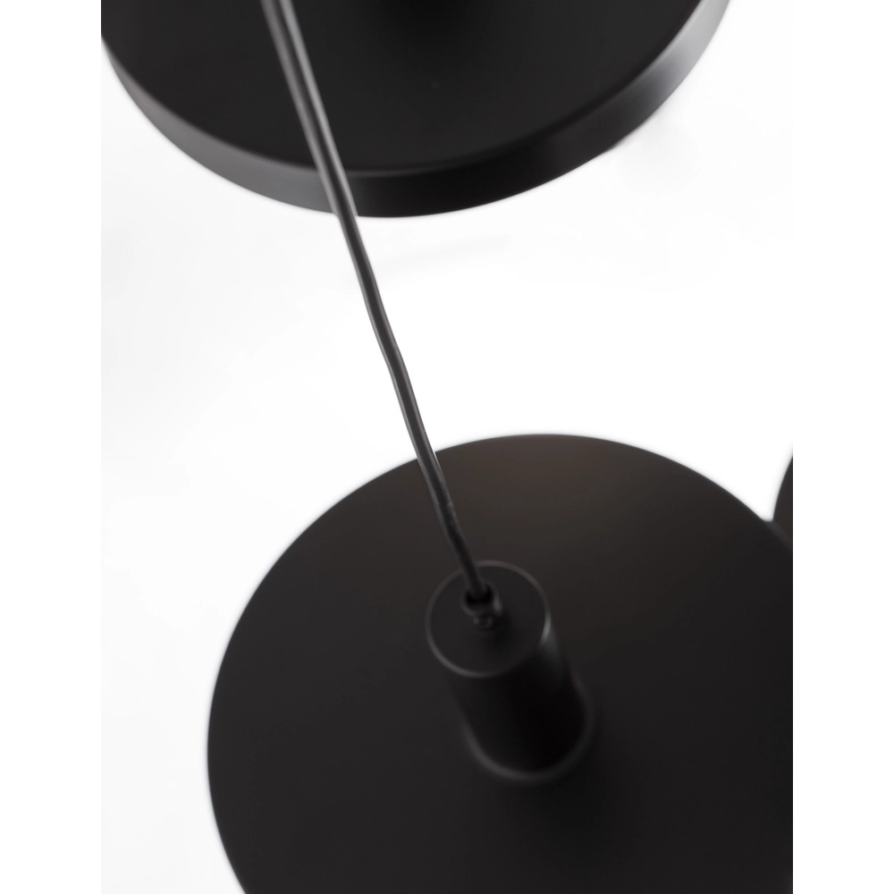 Design pendant lamp Garni 3-light black Lyora 5212017420770