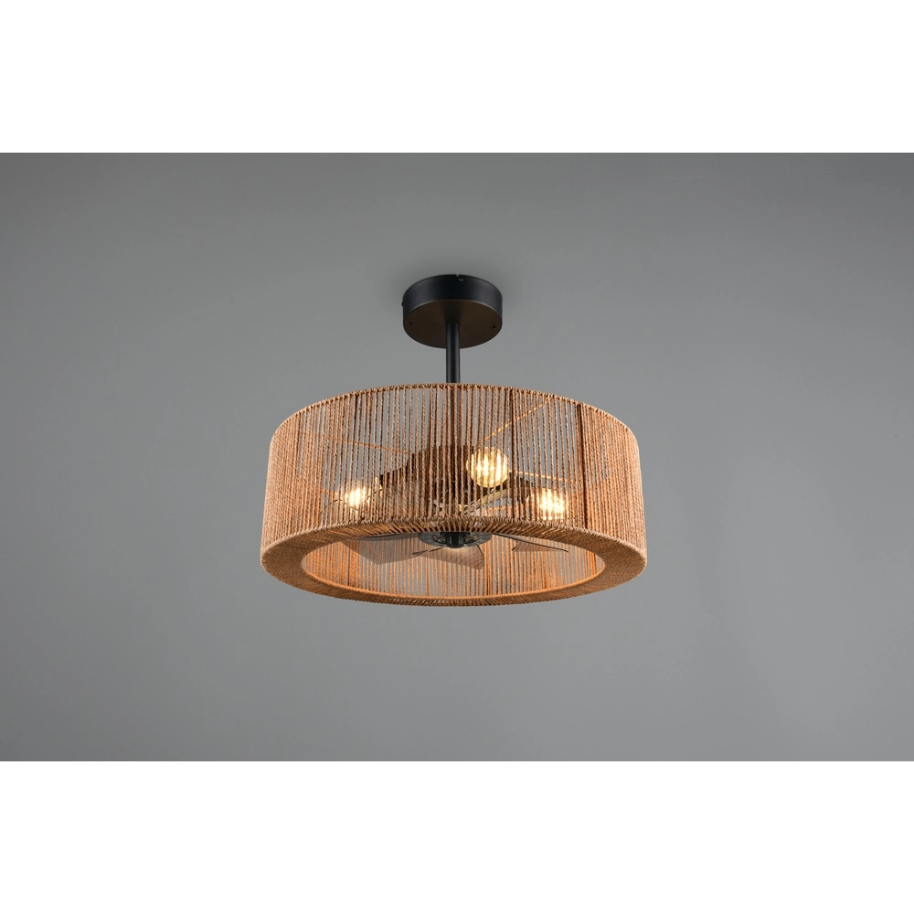 Rattan fan Smillum Ø 61cm